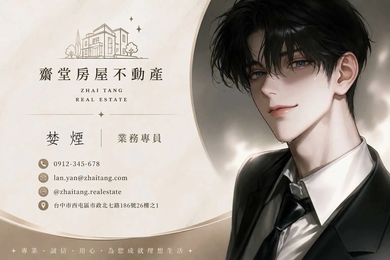 婪煙員工肖像